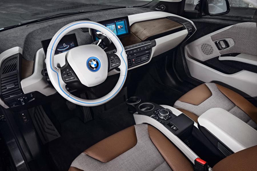 Интерьер BMW i3 (I01) 2018 года  (WW) (фото 55 из 81)